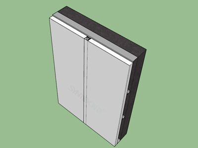 机房墙面91视频APP成人污安装方法